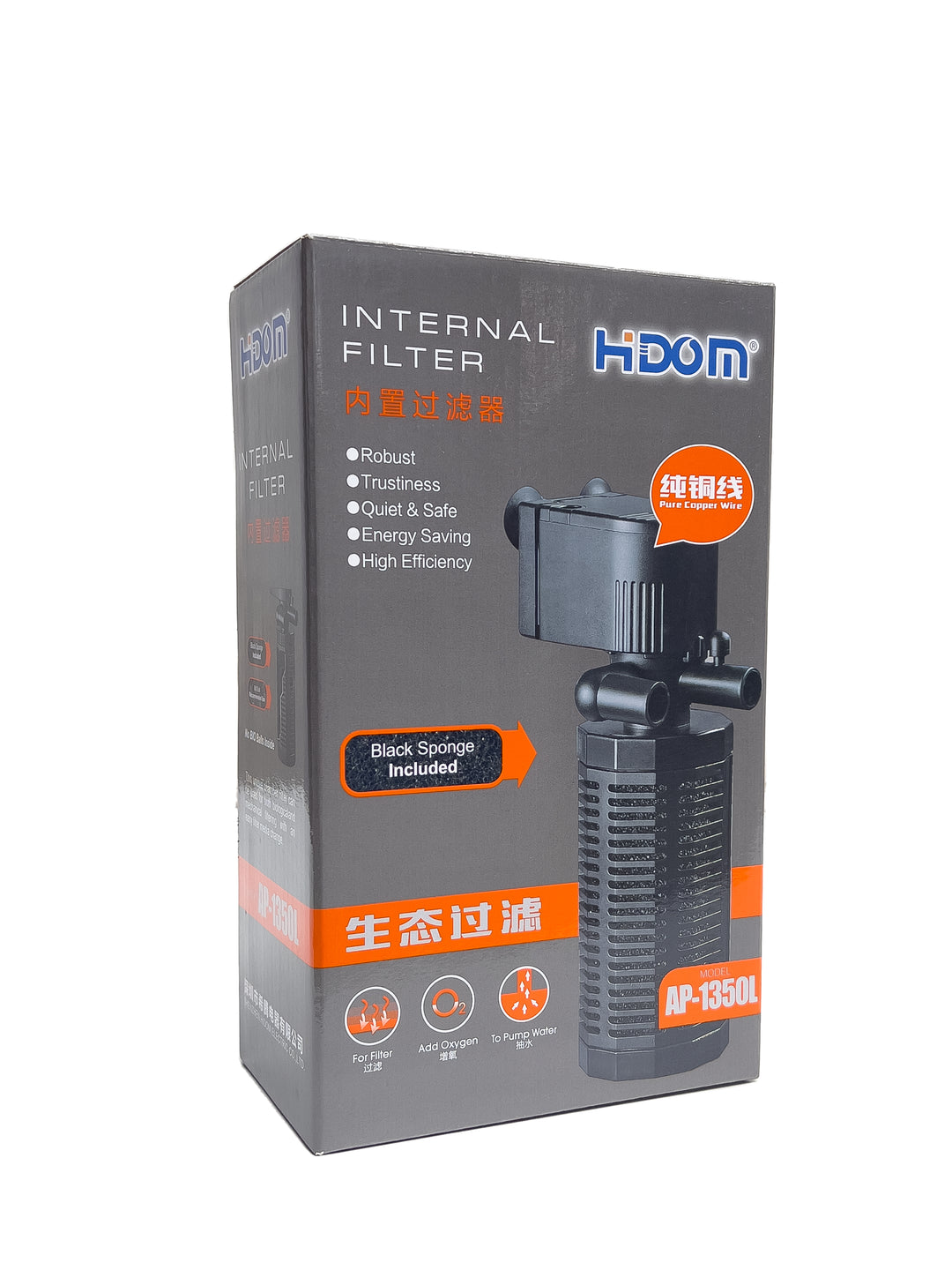 Hidom AP- 1350 L Internal Filter - nepalaquastudio
