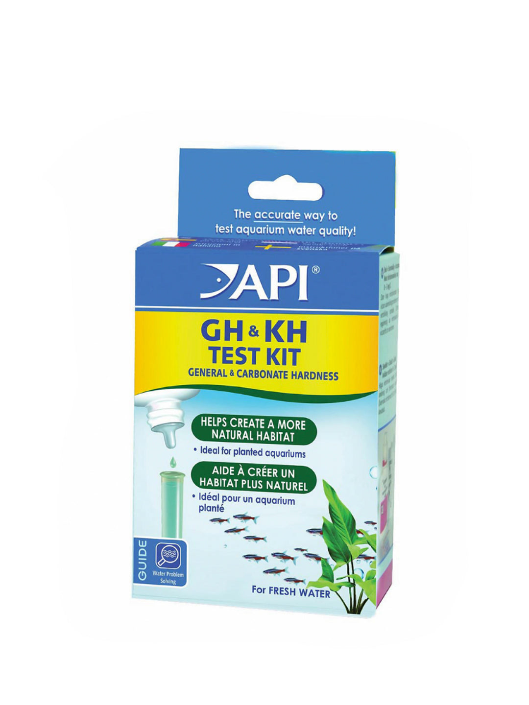 API GH & KH TEST KIT Freshwater Aquarium Water Test Kit - nepalaquastudio