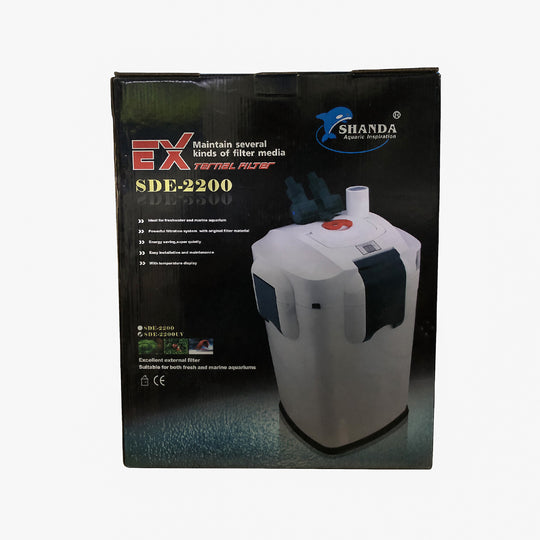 SHANDA SDE -2200 UV Canister Filter (45W) - nepalaquastudio