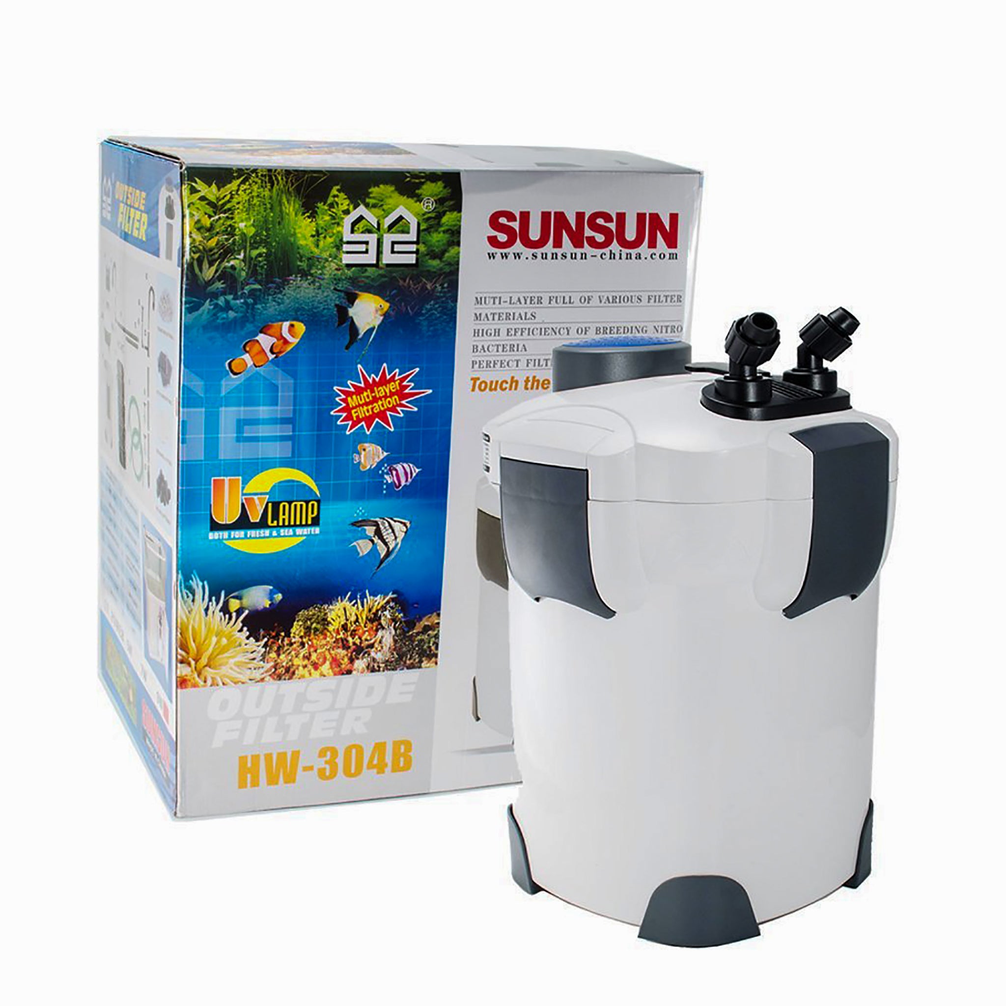 Canister filter shop with uv sterilizer